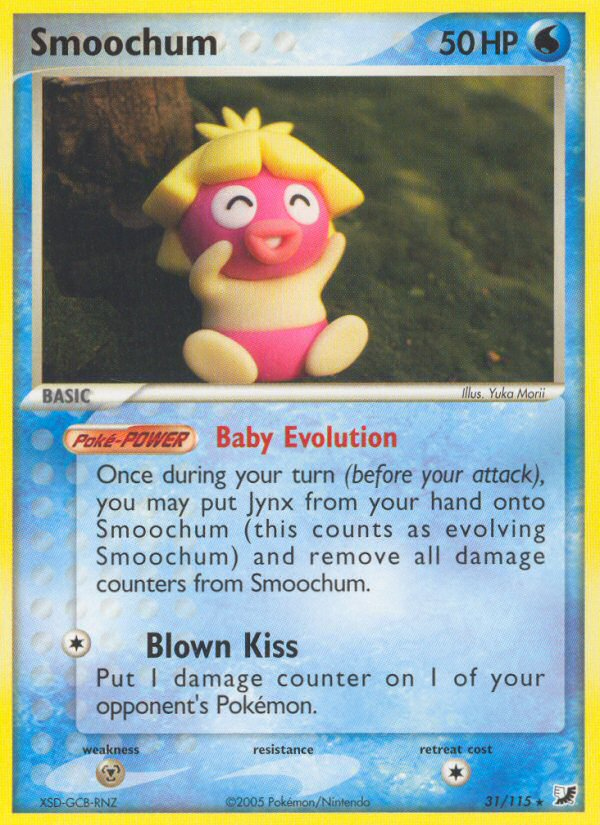 EX Unseen Forces Smoochum #31/115